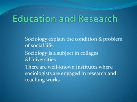 Chapter 1 Lec 4 Application Of Sociology