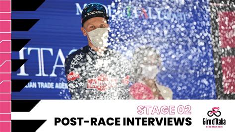 As of tuesday, july 7, the entire province of ontario has now moved into stage 2 of the provincial reopening plan. Giro d'Italia 2021 | Stage 2 | Interviews post race - YouTube