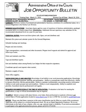 How to develop a secretary job application with no experience. administrative secretary cover letter with no experience - Fill Out Online, Download Printable ...