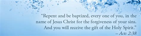 Believe And Be Baptized Acts 238 Orchard Christian Fellowship