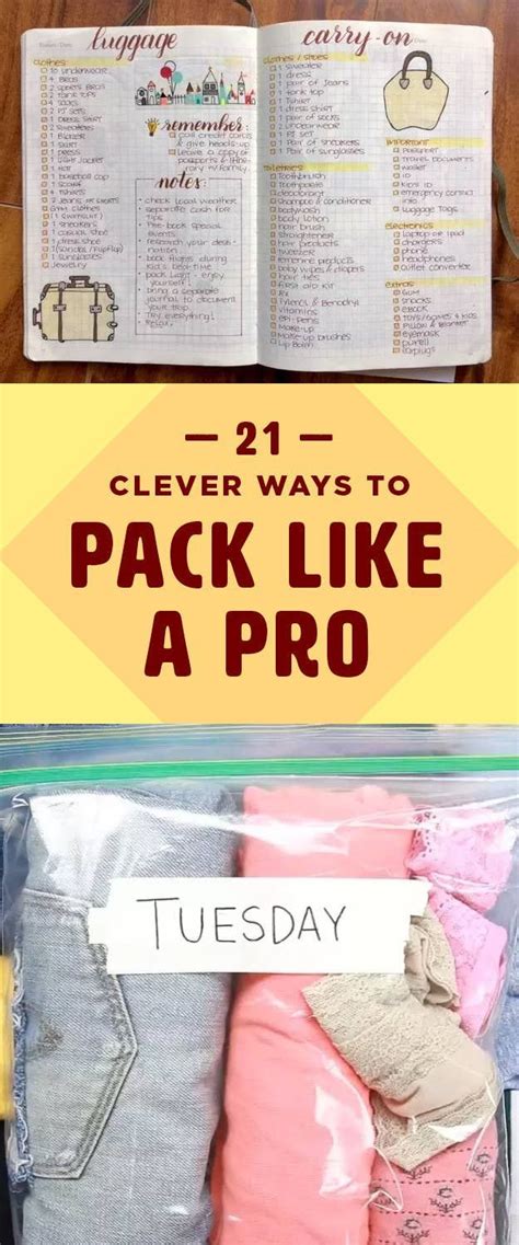 21 Borderline Genius Packing Tips That Will Save Space And Your Sanity