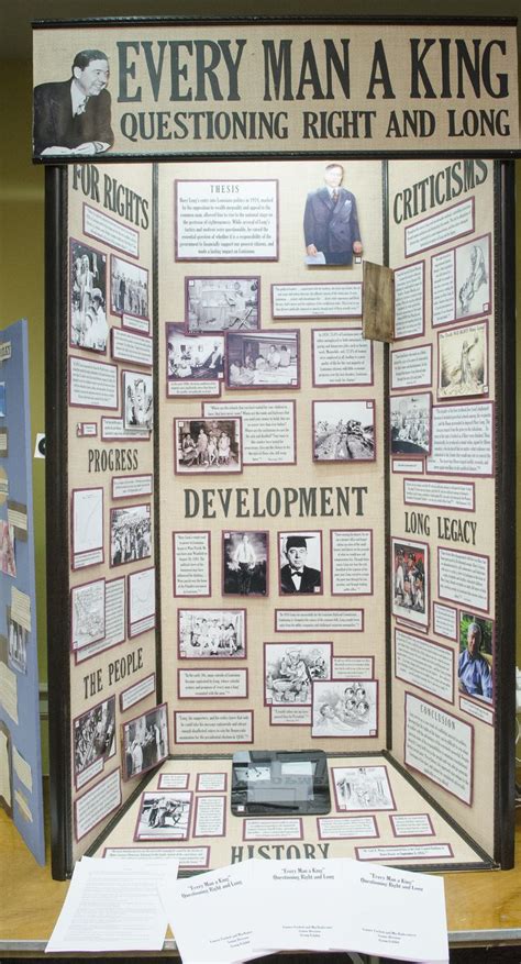 Student Project Examples National History Day History Fair Projects