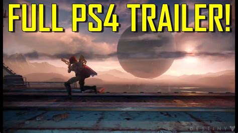 Full Destiny Ps4 Trailer Beta Announcement Youtube