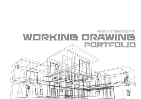 Working Drawing House Design By Hasmit Issuu