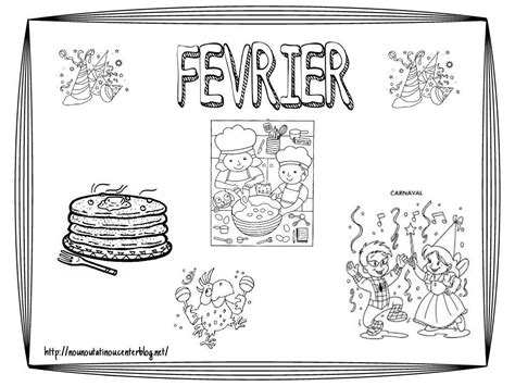 Coloriage Du Mois De Février !! avec Coloriage Février