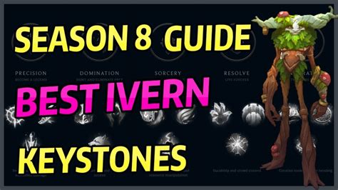 This ivern jungle build for lol is based on win rates and meta use this ivern build guide to statistically win more games in league. Best Ivern Jungle and Support Keystones Guide Season 8 - YouTube