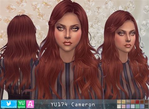 J174 Cameron Hair P At Newsea Sims 4 Sims 4 Updates