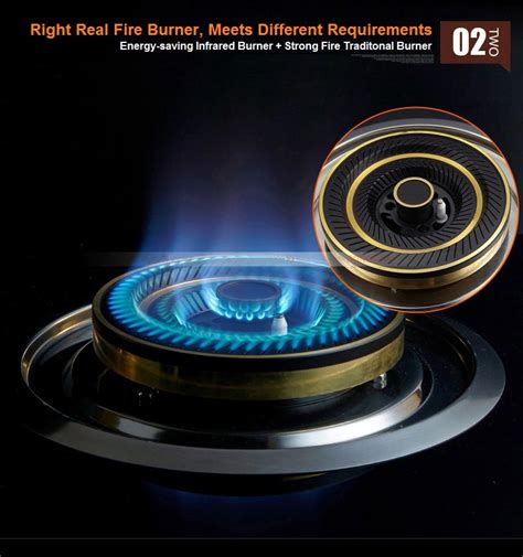 Riino infrared tempered glass top 2 burners gas stove (702i) rm 177.00. Estufa De Gas Infrarroja Con Ahorro De Energía,Luz De Onda ...