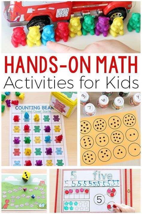 Math Hands On Activities For Kindergarten
