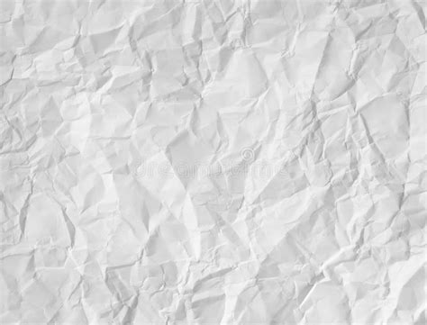 Wrinkled White Paper Stock Photo Image Of White Document 40613648