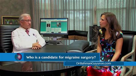 The Pioneer Of Migraine Surgery Dr Bahman Guyuron Youtube