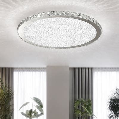 Shop the top 25 most popular 1 at the best prices! Crystal Round LED Flush Mount Luxury Modern Flush Ceiling ...
