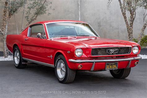 1966 Ford Mustang Fastback C Code Beverly Hills Car Club