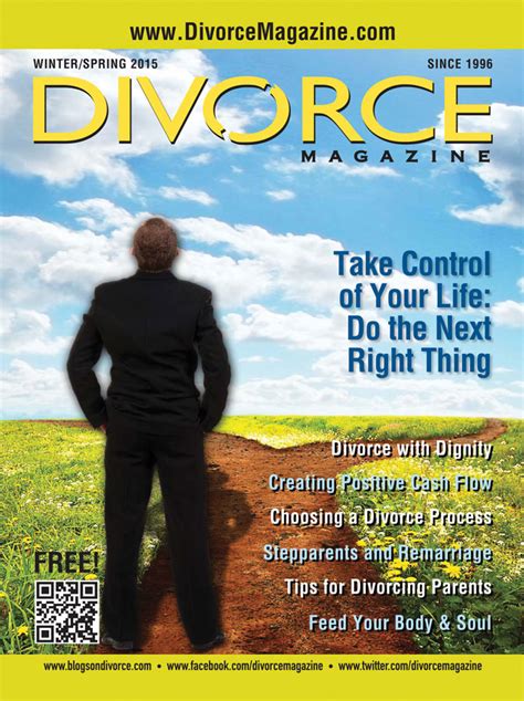 latest issue of divorce magazine helps readers facing separation and divorce take control of
