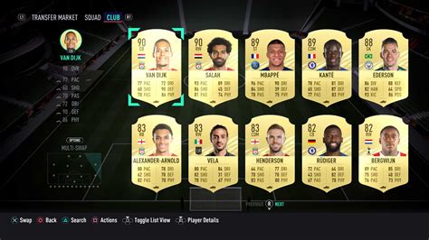 Fifa 21 Teams How To Trade Players In Fifa 21 Ultimate Team Fifa 21