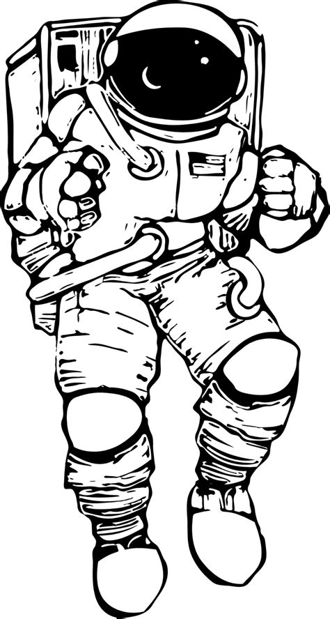 Astronaut Drawing Free Download On Clipartmag