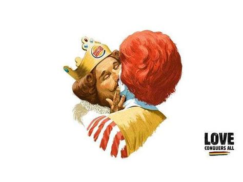 Burger King And Ronald Mcdonald Kiss In A New Ad To Celebrate Helsinki Pride Business Insider