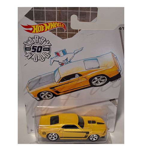 Hot Wheels Larry Wood Th Anniversary Set Ford Mustang Boss