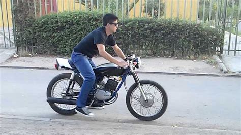 YAMAHA RS 125 1978 CAFE RACER - YouTube