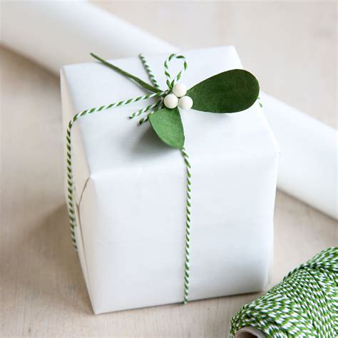 White Wrapping Paper T Wrap For Christmas From Paper Tree