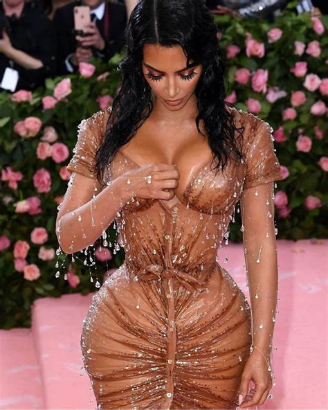 Kim Kardashian Goes Wet And Wild As She Rules The Red Carpet Of Met