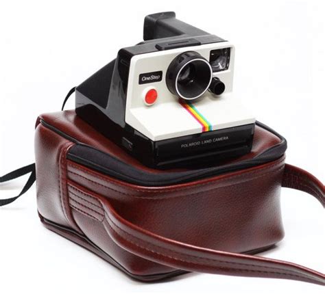 Vintage Case Bag For Polaroid 600 Sx 70 Onestep Spectra One600 Pronto Button Timezero One Step
