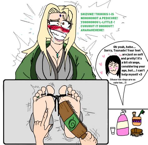 Naruto Tricking Tsunade Colored Tickling By Solacered04 On Deviantart