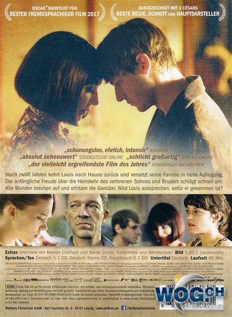 Einfach das ende der welt das anschauen des ganzen films hat eine länge von 181 minuten. Einfach das Ende der Welt DVD Filme • World of Games