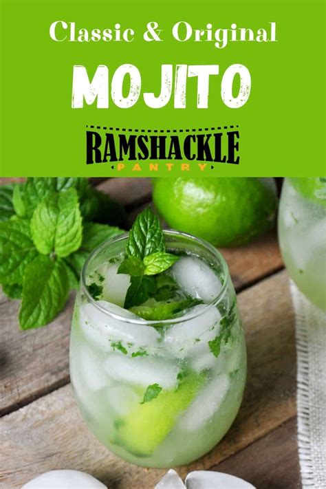 This Classic Mojito Recipe Is The Perfect Cool Me Down For A Hot Summer Day An Adult Drink That