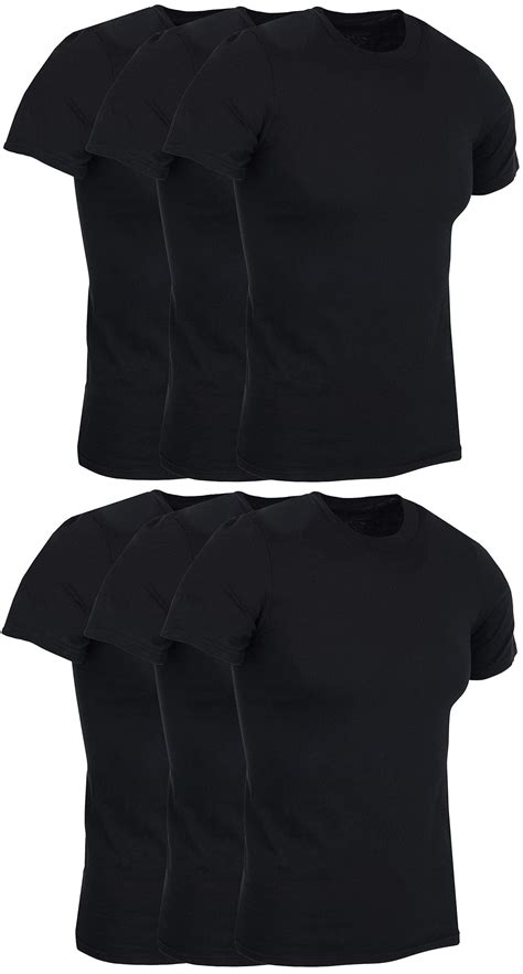 Billionhats 6 Pack Men S Cotton T Shirt Bulk Packs Big Tall Short Sleeve Lightweight Tees For