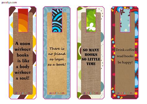 Printable Book Mark Library Free Download Track Progress