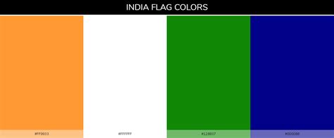 indian flag color code