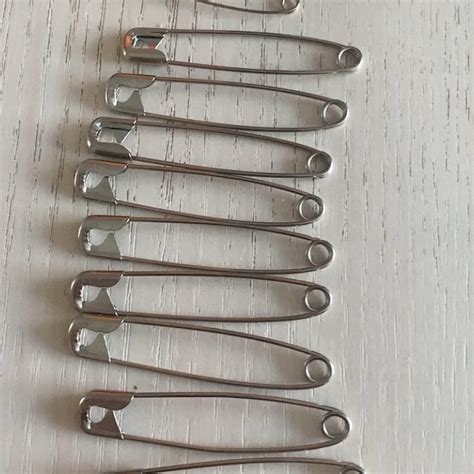 28mm Bling Safety Pin Iron Safty Pins In Bulk Buy Decorative Safety