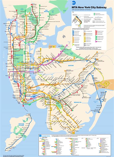 NYC Subway Map Queens