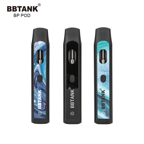 Bbtank Pod Mod Thick Oil Pen Style Vape Disposables 2 Grams Portable