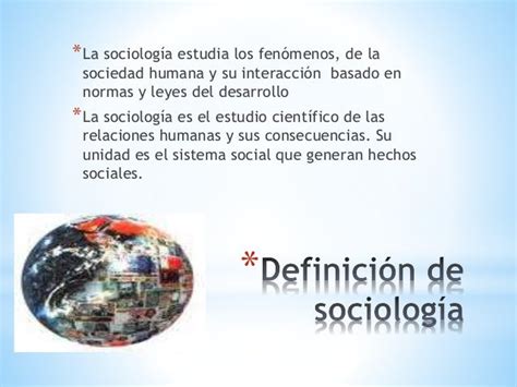 Definición De Sociología