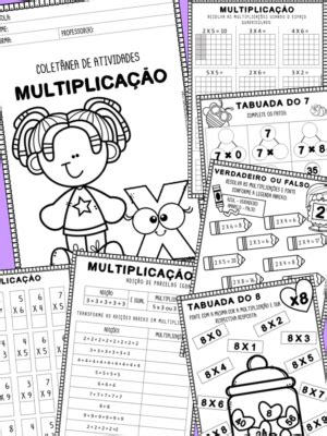 Atividade De Multiplica O Inicial Lojinha Criar Recriar Ensinar