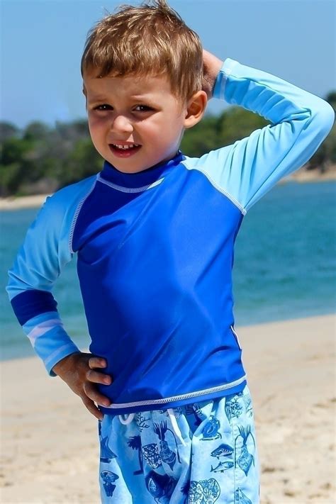 Baby Boys Rash Guard Long Sleeve