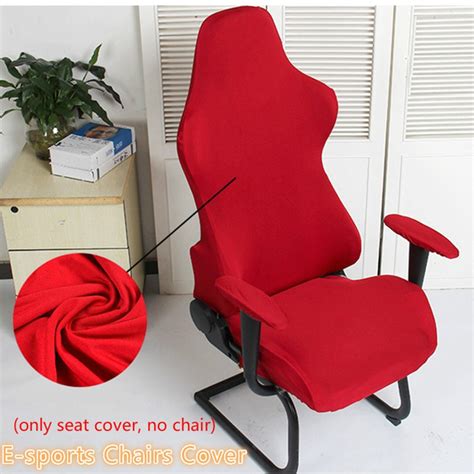 Computer Swivel Gaming Chair Covers Spandex Office Seat Covers for