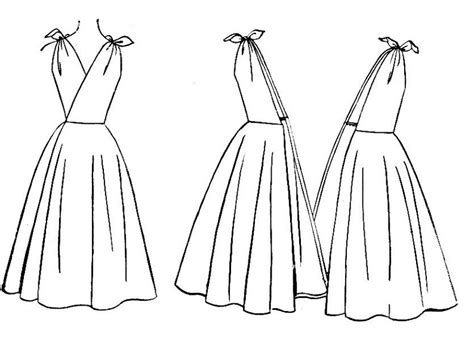 Vintage Sewing Pattern 1950s Dress Reproduction Cocktail Etsy