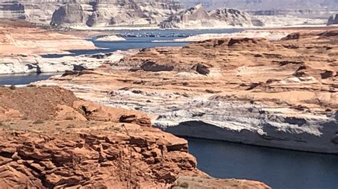 Lake Powell Water Level Drops During Exceptional Drought News Com