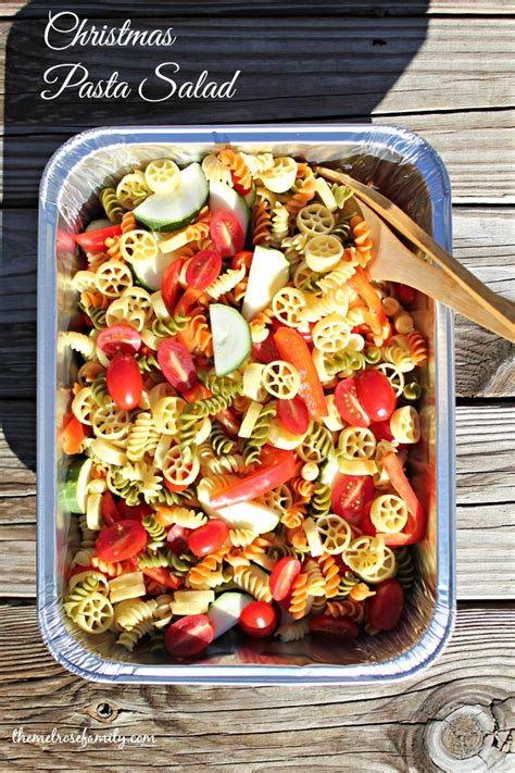 Justin chapple set out to improve pasta salad, which is often bland, thick and laden with mayonnaise. 19 best Christmas Pasta images on Pinterest | Christmas presents, Christmas pasta and Christmas ...