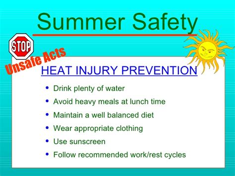 Summer Safety