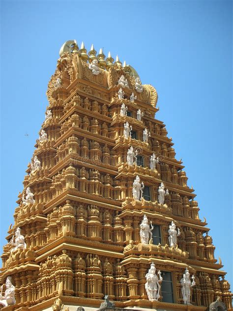 Centuries Old Hindu Temple Tower Stock Photo Image 7333220