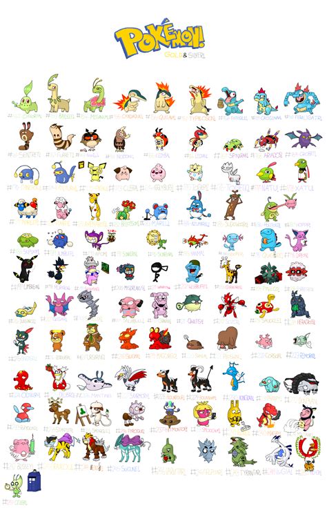 Pokemon Generation 2 By Awesomehippie On Deviantart