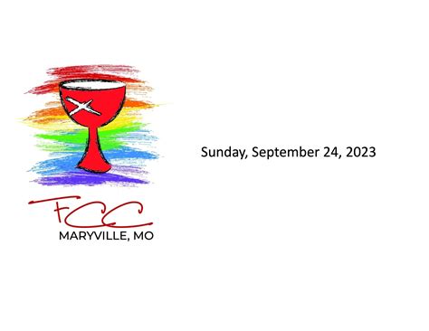 Sunday Service 9-24-23