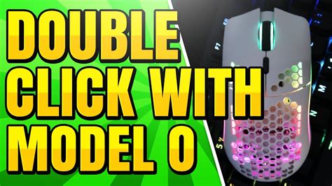 How To Double Click With The Glorious Model O And Model O Youtube