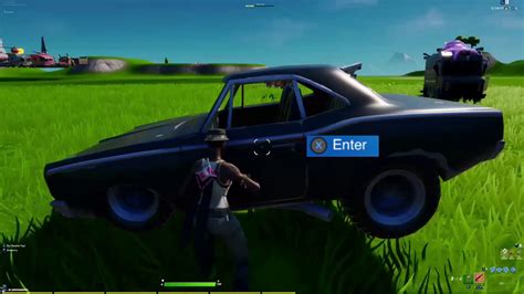 First Ever Footage Of Drivable Cars In Fortnite Youtube