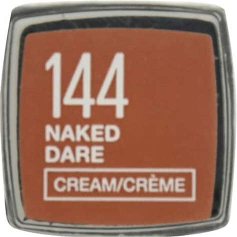 maybelline color sensational cream finish lipstick 144 naked dare 1 ct fred meyer
