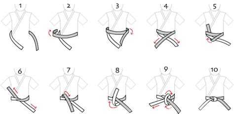 How To Tie Your Gi Belt Taekwondo Belts Karate Belt Taekwondo